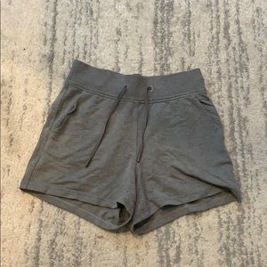 Lululemon compfy sweat shorts high waisted